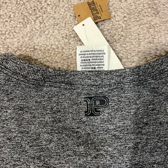 PINK Victoria's Secret Cropped Long Sleeve Top - Picture 8 of 9